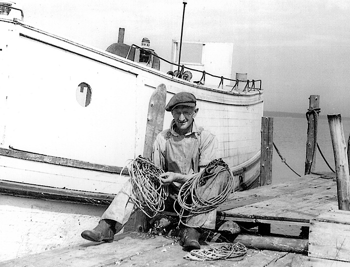 Ole Olson on Bear Island